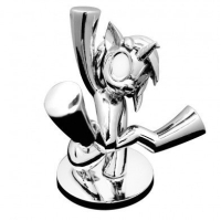 Authentic My Little Pony Chrome DJ Pon3 Vinyl Figure 11cm (not a toy)